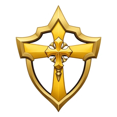 Deacon's emblem with a touch of yellow sticker
