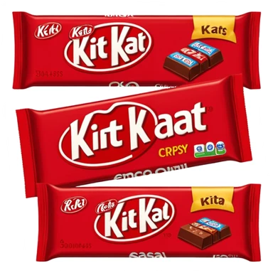 Kit Kat bar sticker