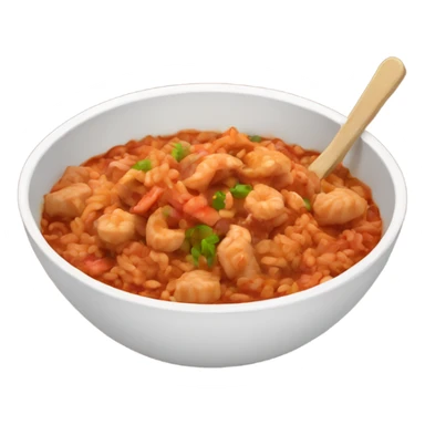 Bowl of jambalaya  sticker