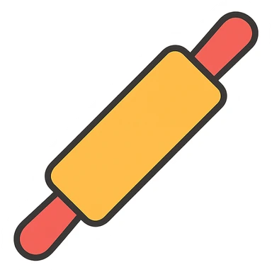 baking rolling pin sticker
