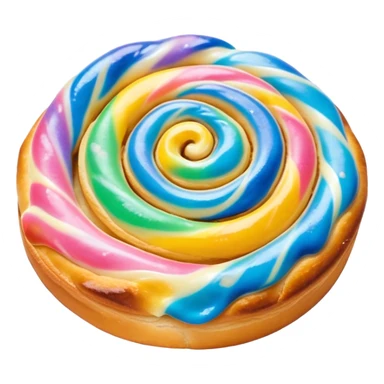 galaxy danish pastry sticker