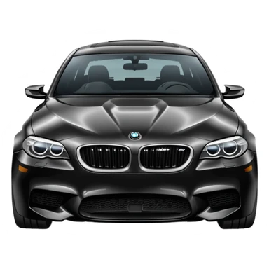 siyah bmw m5  sticker