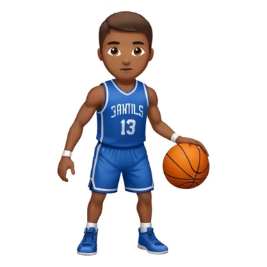 basketball player sticker