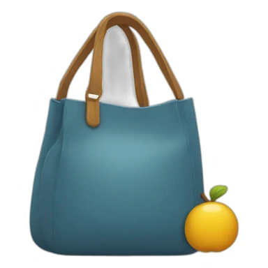 main qui tien un sac  sticker