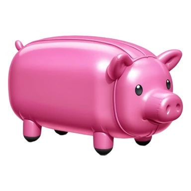  paris SPAM meat jeff koons style inflatable sculpture art  sticker