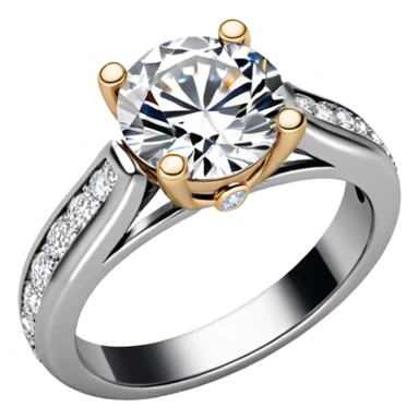 white jewelry ring sticker