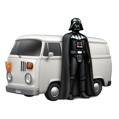 Real 3d Darth Vader’s and Scooby Doo’s mystery van sticker