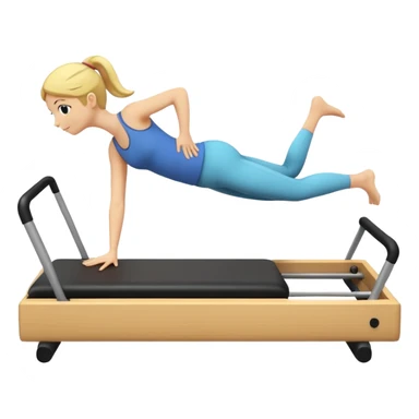 Reformer pilates emoji sticker