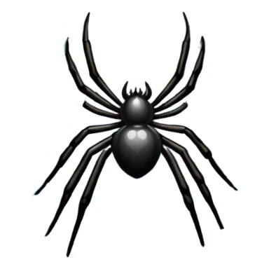 A spider web sticker