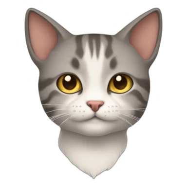 Gato feo son sticker