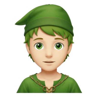 Fairytale character Peter Pan sticker