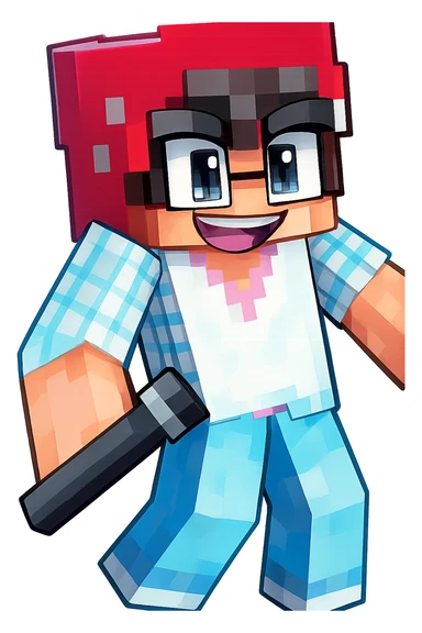 Extract every character from the picture. character including the clothes and accessories they are wearing, and place on a transparent background. Keep the original style and appearance exactly the same. and separately give me the each character picture. There is 3 character in this image. so you have to create 3 imaehgs

 sticker