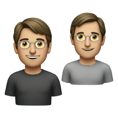 young Steve jobs sticker