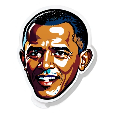 Nauseous Obama sticker