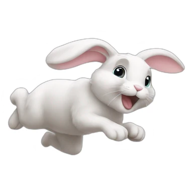 Bunny jump sticker