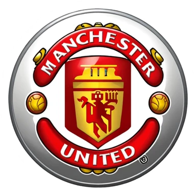 Create the emoji of Manchester united logo sticker