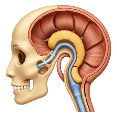 ear anatomy sticker