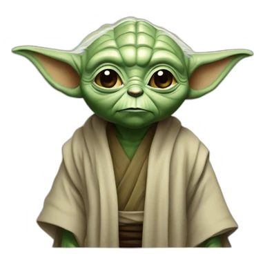 Mettre Yoda qui rigole sticker