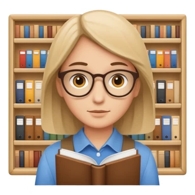 Beige bookshop sticker