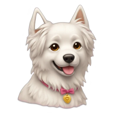 chien anniversaire sticker