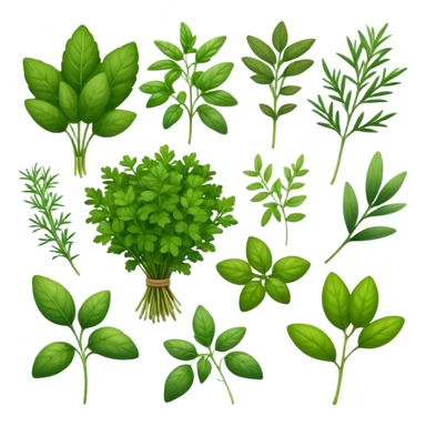 mixed herbs sticker