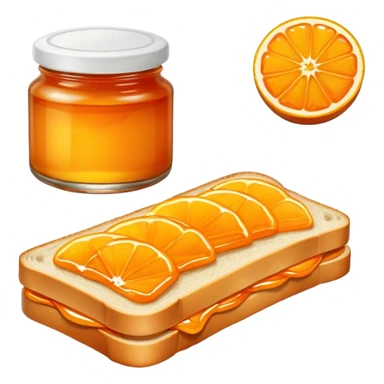 Marmalade sandwich  sticker
