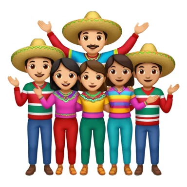 MEXICANOS sticker