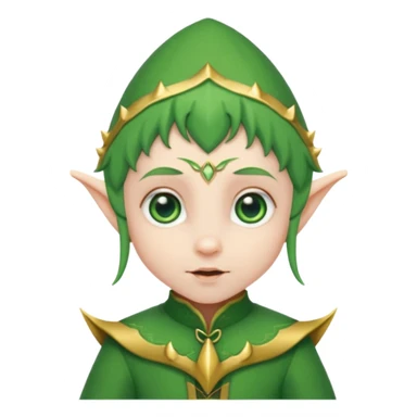baby elf sticker