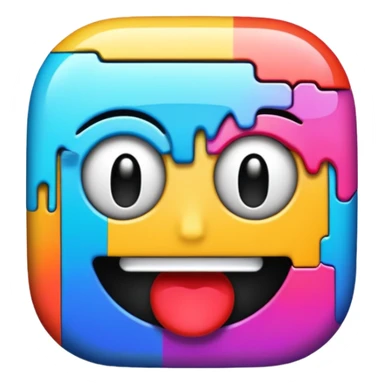 glitch error sticker