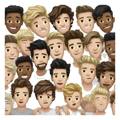 One Direction BoyBand sticker