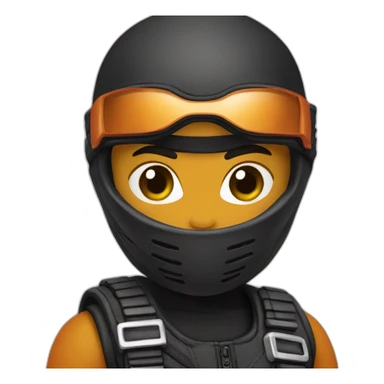 Ninja-boy-harley Davidson sticker