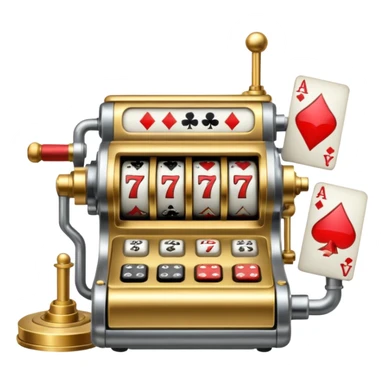 machine poker sticker
