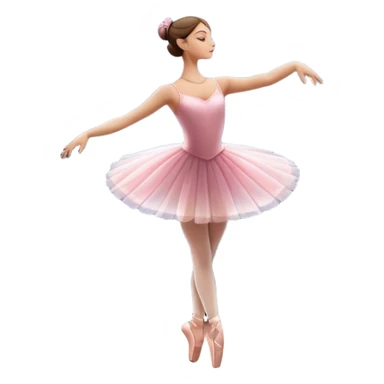 Icon for Ballet: a theater stage with silhouette of a ballerina in an elegant pose, surrounded by spotlight and stage lights. The icon should convey the grace and beauty of ballet, with focus on the dancer and the dramatic lighting. Transparent background. sticker