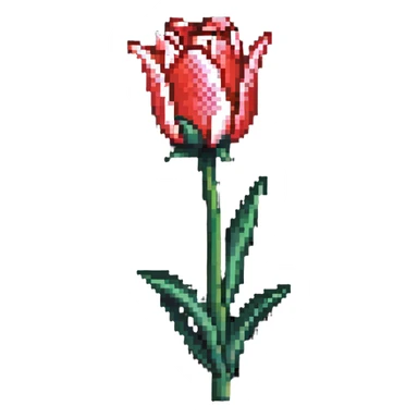 tulip flower sticker