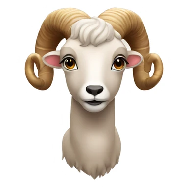 Aries zodiac sign sticker