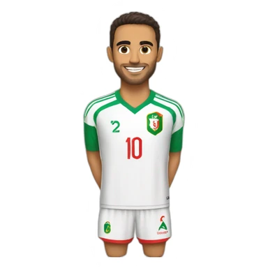 Maillot Algérie national team sticker
