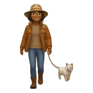 autumn journey sticker