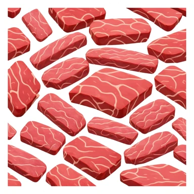 impressionist SPAM MEAT landscape  sticker