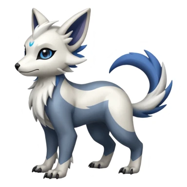 Shiny Linoone-Absol-Trico-Hybrid (Full body) sticker
