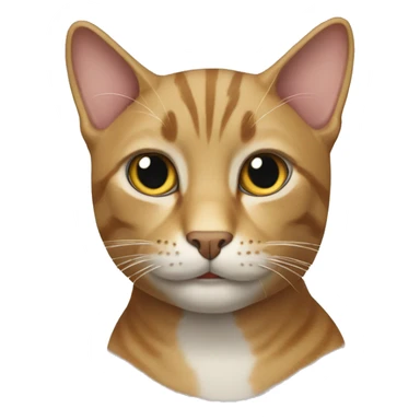 cat with duke position sticker