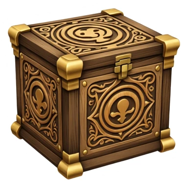 mysterious box sticker