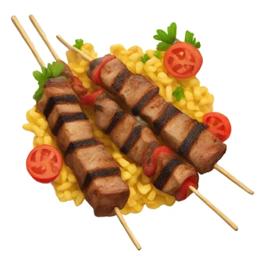 shish kebab sticker
