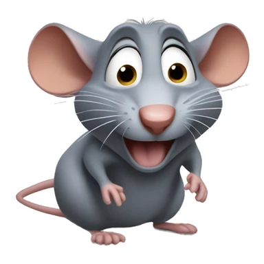 remy the rat from ratatouille sticker