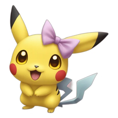 Pikatchu amoureux  sticker