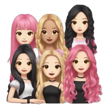  Le groupe des blackpink  sticker