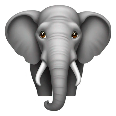 php elephant head only sticker