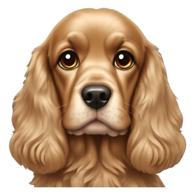 a cocker spaniel sticker