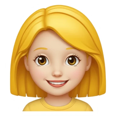 Little Miss Sunshine character sticker