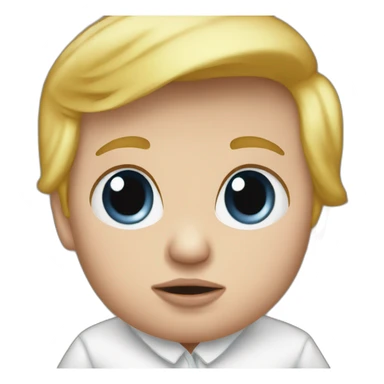 donald trump as a baby sticker