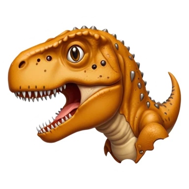 En küçük mərmi ile ölen t-rex sticker